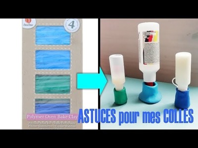 Scrapbooking tutoriels français - Carterie - Astuces pour les flacons de colle