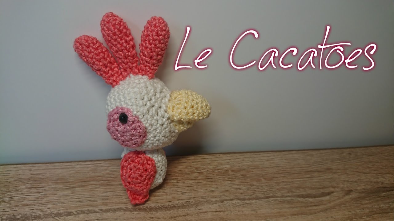 Tuto Crochet " Le Cacatoès " (Amigurumi)