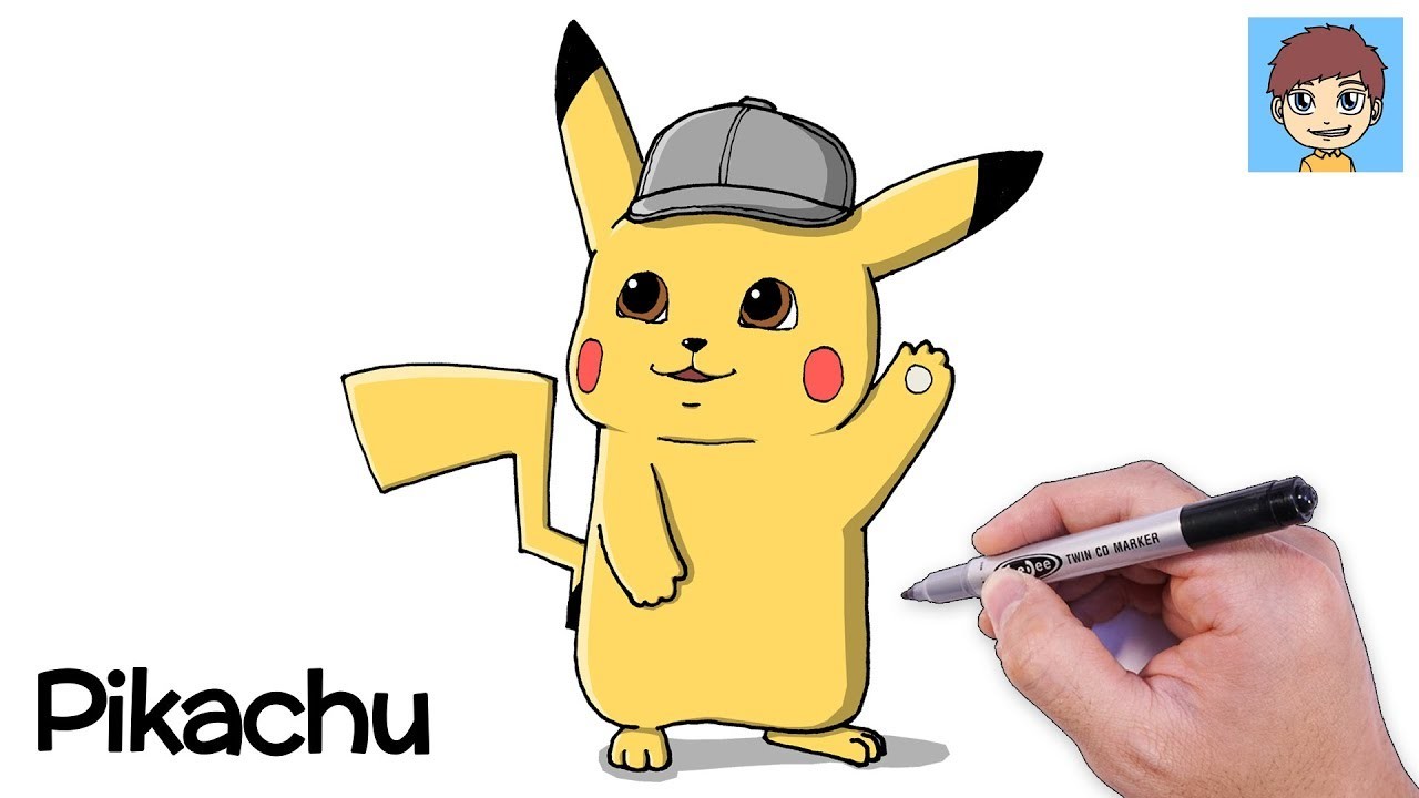 Comment Dessiner Pikachu Facilement - Dessin Facile a Faire - Dessin Pokemon