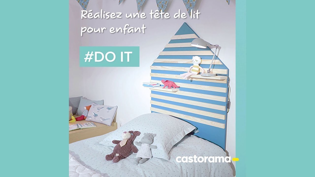 DIY : Réalisez une tête de lit pour enfant - Castorama