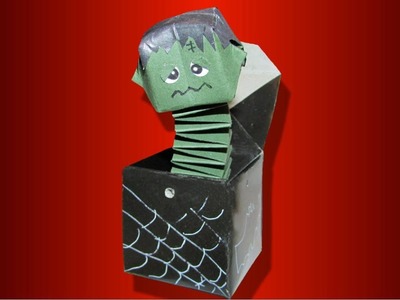 Origami : Monstre de ???? Frankenstein en ???? boîte