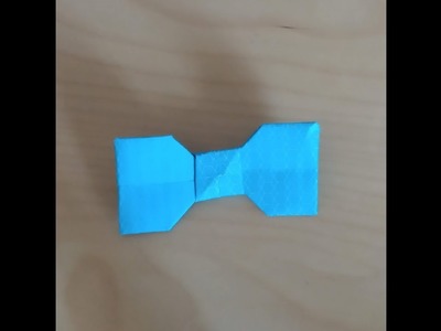 Origami! pliage papier nœud papillon