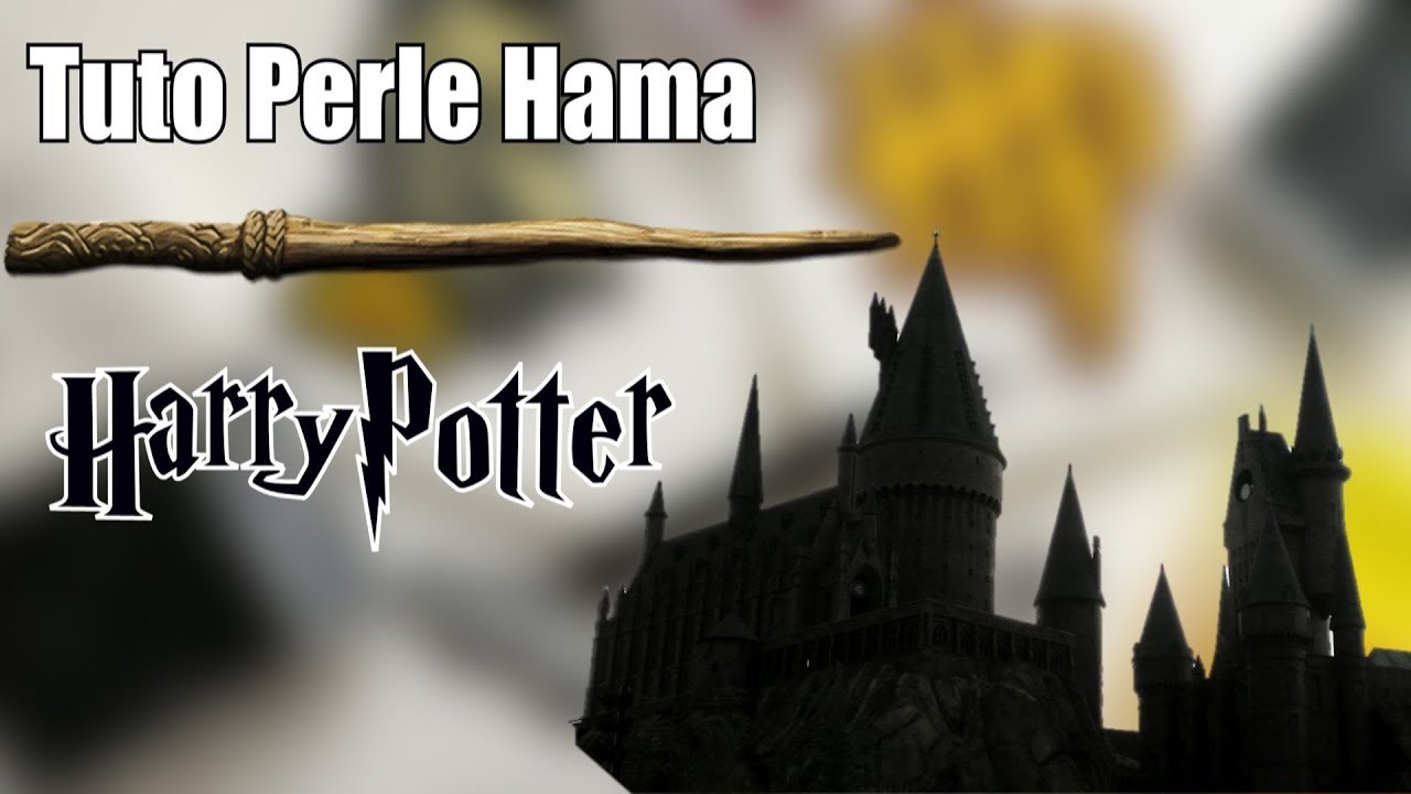 TUTO Perle Hama -  Harry Potter