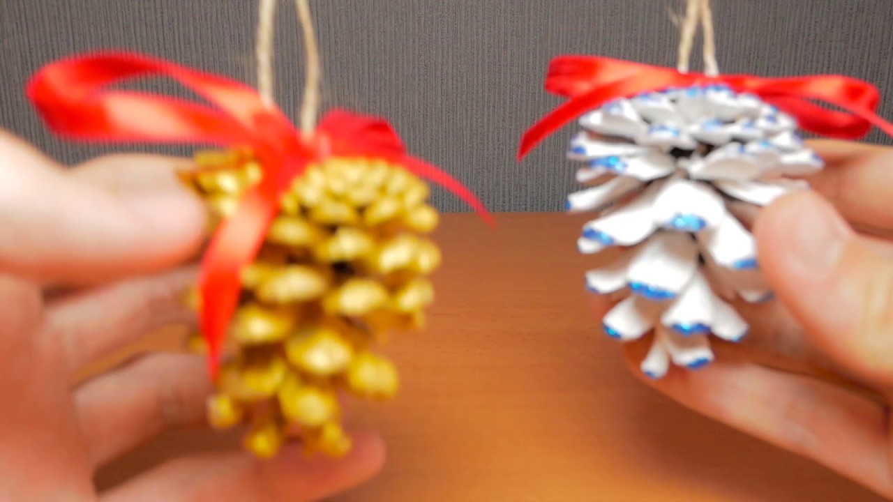 DIY - Décorations de Noël en pommes de pin