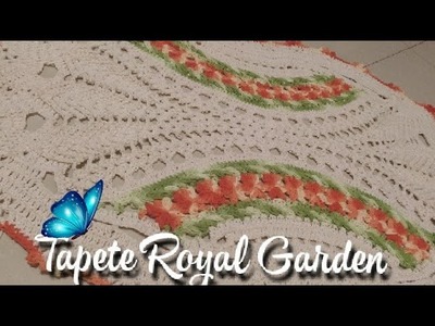 Tapete de crochê Royal Garden parte 1