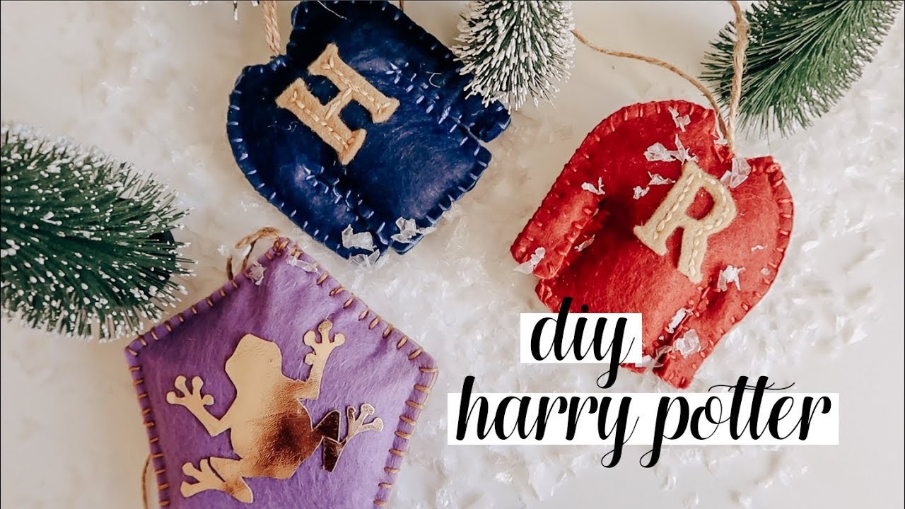 DIY HARRY POTTER | Ornements Chocogrenouille et pulls de Noël Weasley