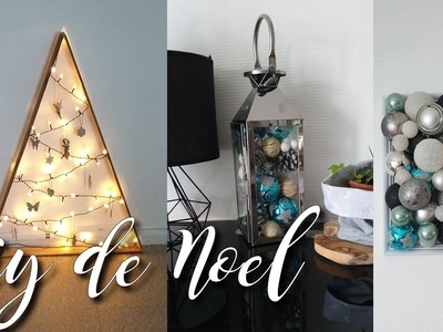 3 Diy de Noël + Sapin