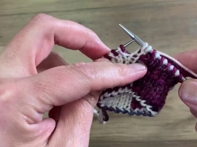 Comment Tricoter le Jacquard Réversible | Tricot Double