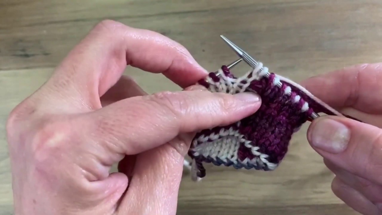 Comment Tricoter le Jacquard Réversible | Tricot Double