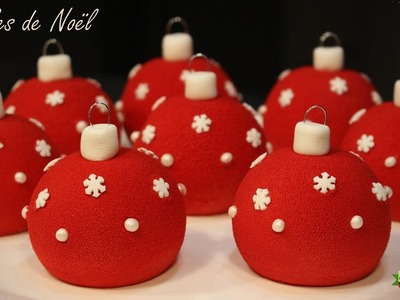 ❅ Recette de Boules de Noël Chocolat Framboise ❅