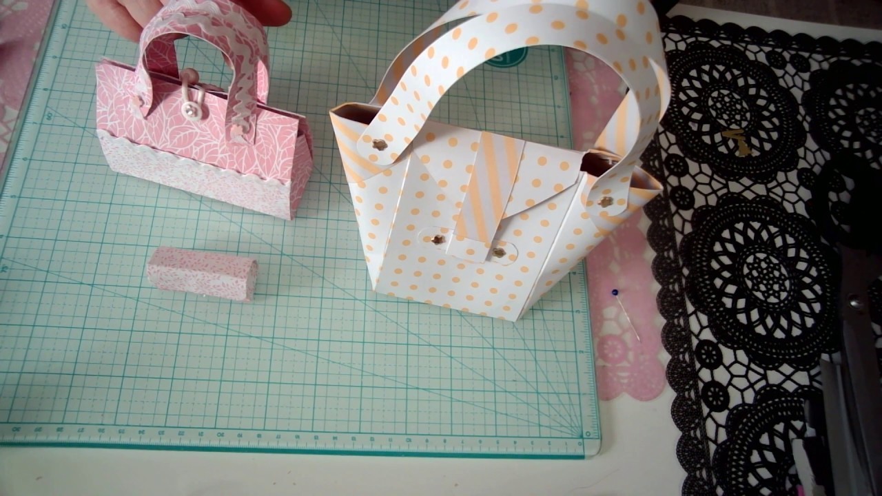 Tuto mini sac cabas et sa petite pochette