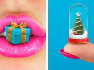 13 Bricolages Miniatures De Noël DIY
