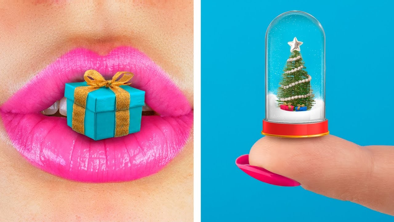 13 Bricolages Miniatures De Noël DIY