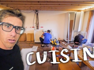 CUISINE TROP MOCHE - Passion Rénovation Ep40 -  construction maison travaux DIY