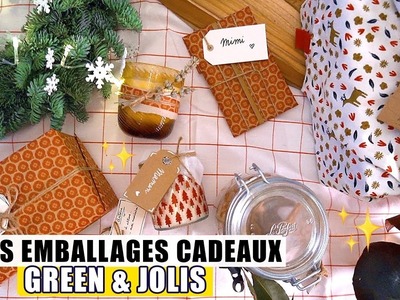 Idées d'emballages cadeaux green et jolis | DIY pas à pas !