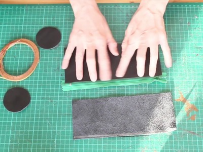 Tuto pour débutant : Trousse ronde DIY en cuir ou simili