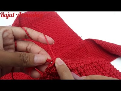 Crochet || Motif Bubble atau Raspberry part 2