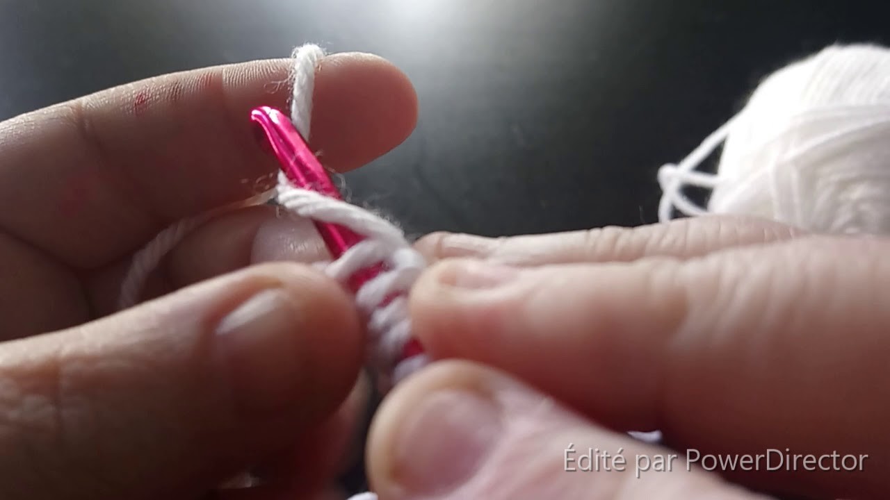 CROCHET TUNISIEN - Le point de base