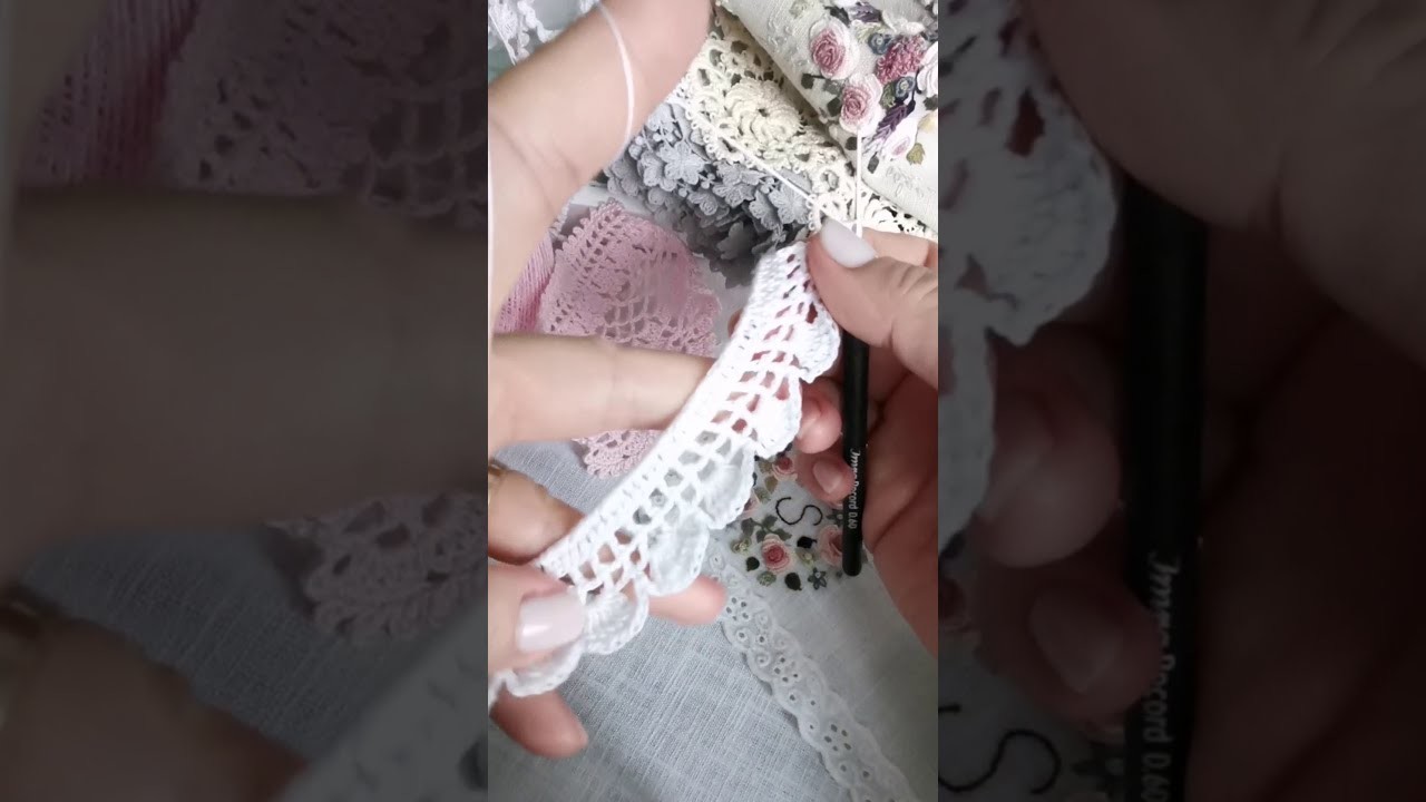 Easy #tutorial! #Crochet #lace!