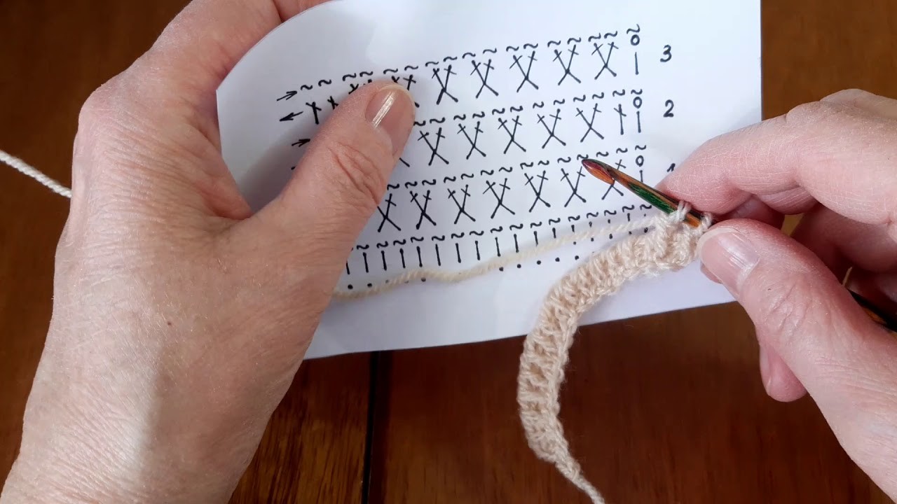 Crochet tunisien n°1