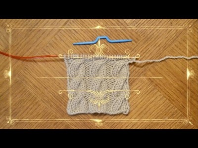 #92 Tricot: Tutoriel Torsades 6 mailles.Débutants✅ Knitting:Twist Tutorial 6 switches.Easy. Maïlane