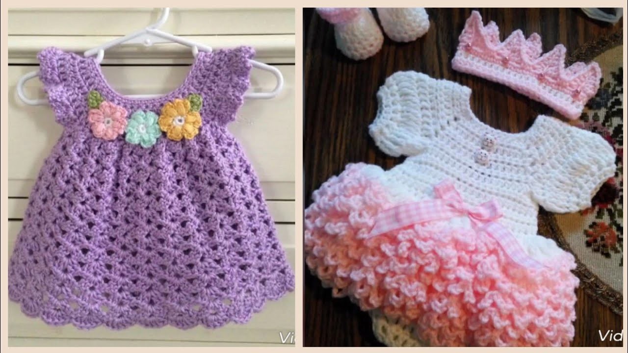 Baby Girl Crochet Frock Designs Styles 2020 | Crochet Frock | Crochet Dresses | Crochet Patterns!