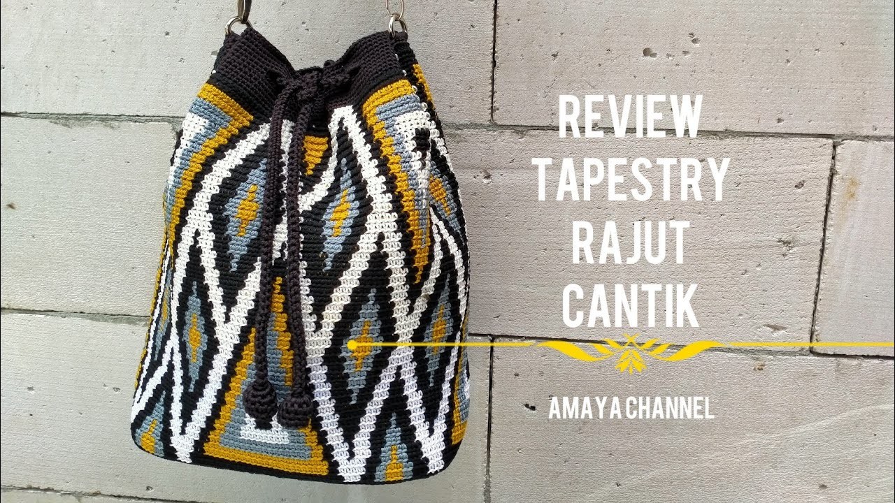 Crochet || review Tapestry crochet bag
