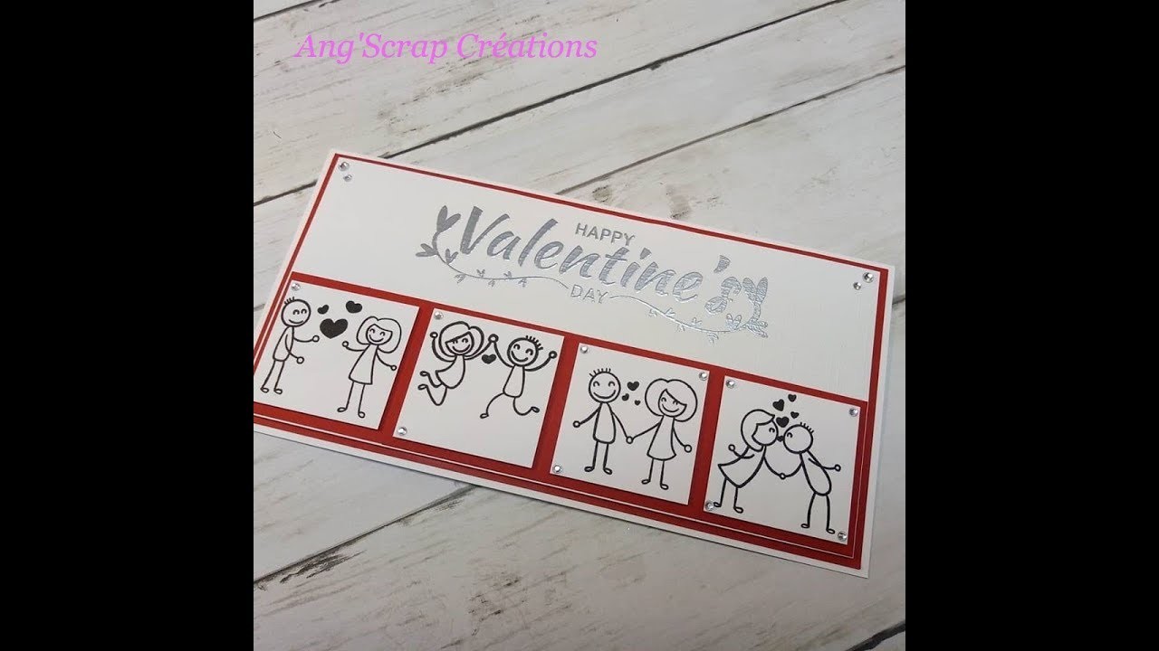 Tuto carterie " Saint-Valentin " N°2