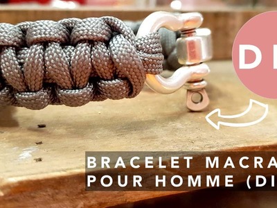 BRACELET MACRAMÉ POUR HOMME (DIY)