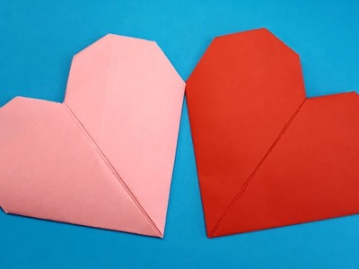 Comment faire un cœur en papier carte de vœux  facile à faire