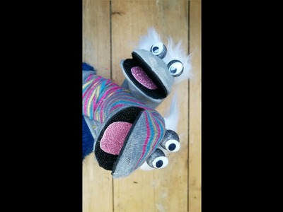 Marionnette chaussette diy