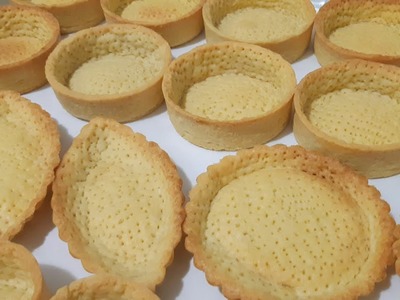 Massa Profissional Para Tortinhas Doces e Biscoitos Amanteigados | Pâte Sablée | Pâte Sucrée