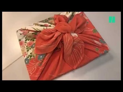 Pour emballer vos cadeaux, utilisez la technique japonaise du furoshiki !