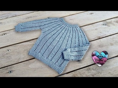 Pull Cool Crochet ! "Lidia Crochet Tricot"