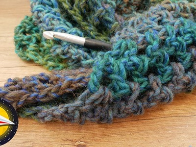 Châle rapide à crocheter - Instructions simples en brides et mailes en l'air - Crochet pour débutant