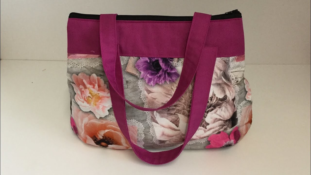 Coudre un petit sac à main arrondi Tuto couture Madalena
