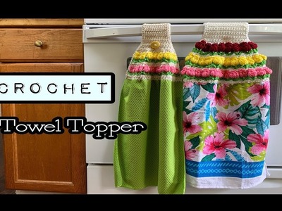 Crochet || Towel Topper Holder || How to Crochet