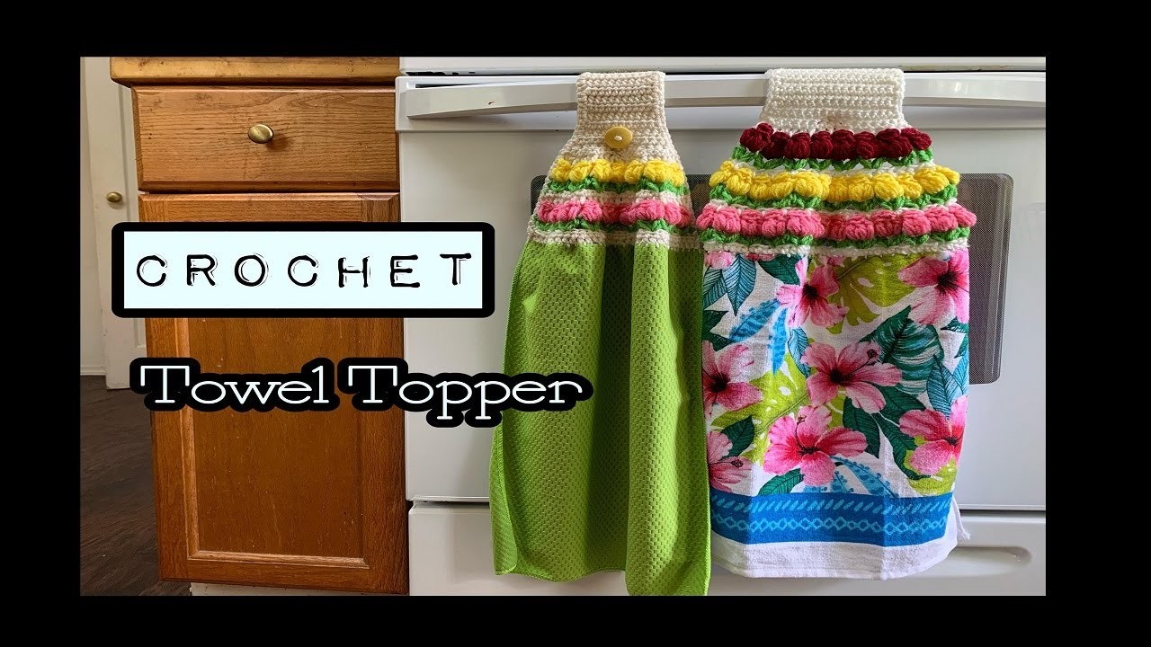 Crochet || Towel Topper Holder || How to Crochet