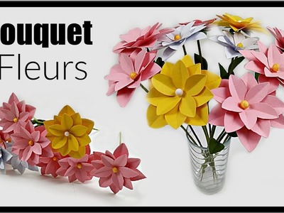 DIY CADEAU FÊTE DES MÈRES : Faire un bouquet de fleurs en papier
