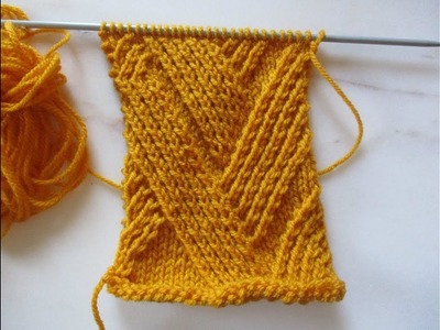Explication en pas à pas du point tricot de ce pull - La Grenouille Tricote
