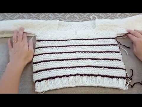 Pull enfant 2 ans au tricot facile à faire