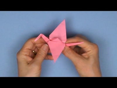 Tuto origami: Grue traditionnelle