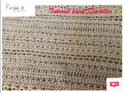 Tutoriel "Point Dentelle" ~☆~Crochet~☆~ {Crelya Handmade}