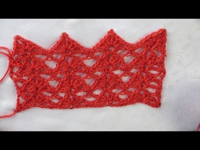 Un beau point d'écaille au crochet - La Grenouille Tricote