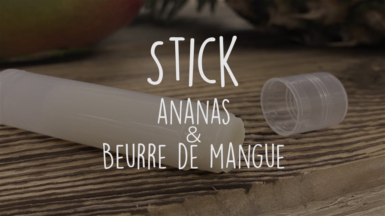 RECETTE STICK A LEVRES "Ananas & Beurre de Mangue" - Cosmétique maison - DIY
