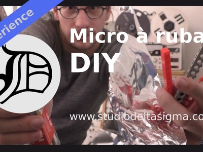 Studio Delta Sigma #04 | Micro à ruban DIY avec LEGO et papier alu !!