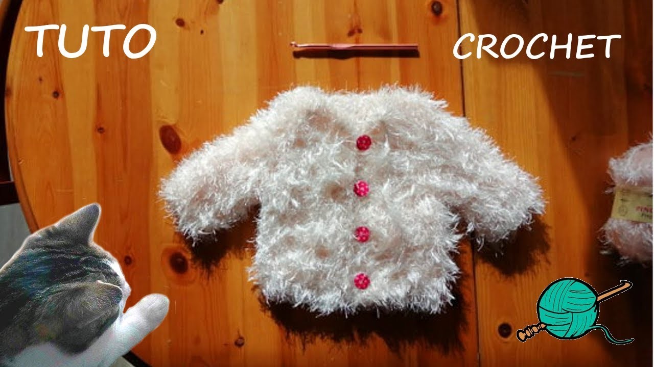 TUTO CROCHET Comment faire un palto