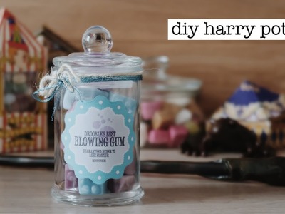 DIY HARRY POTTER | Les Bulles baveuses de Honeydukes (Drooble's Best Blowing Gum)