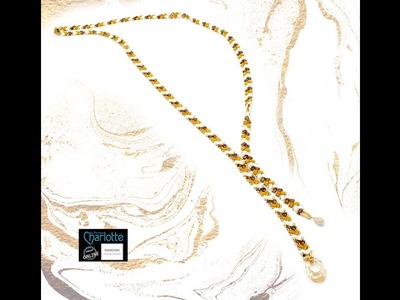Miyuki Half Tila Collier Tutorial