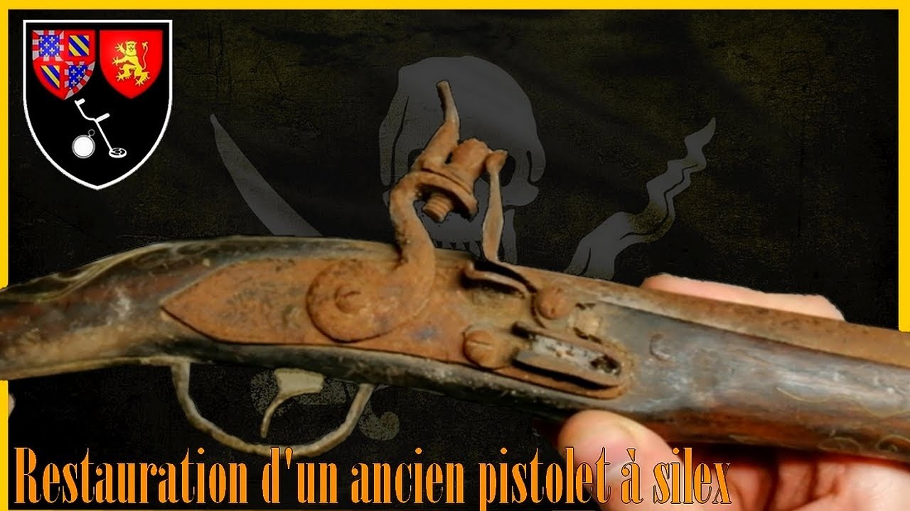 RESTAURATION D'UN ANCIEN PISTOLET À SILEX